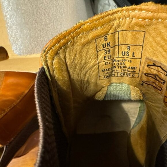 Dr. Martens Women's Flora Fashion Boot, Tan, US 8M - Picture 1 of 5